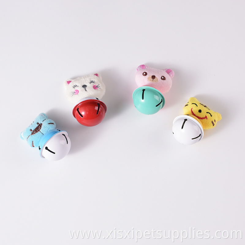 cute animal shape with bell for cat playing toy cat products